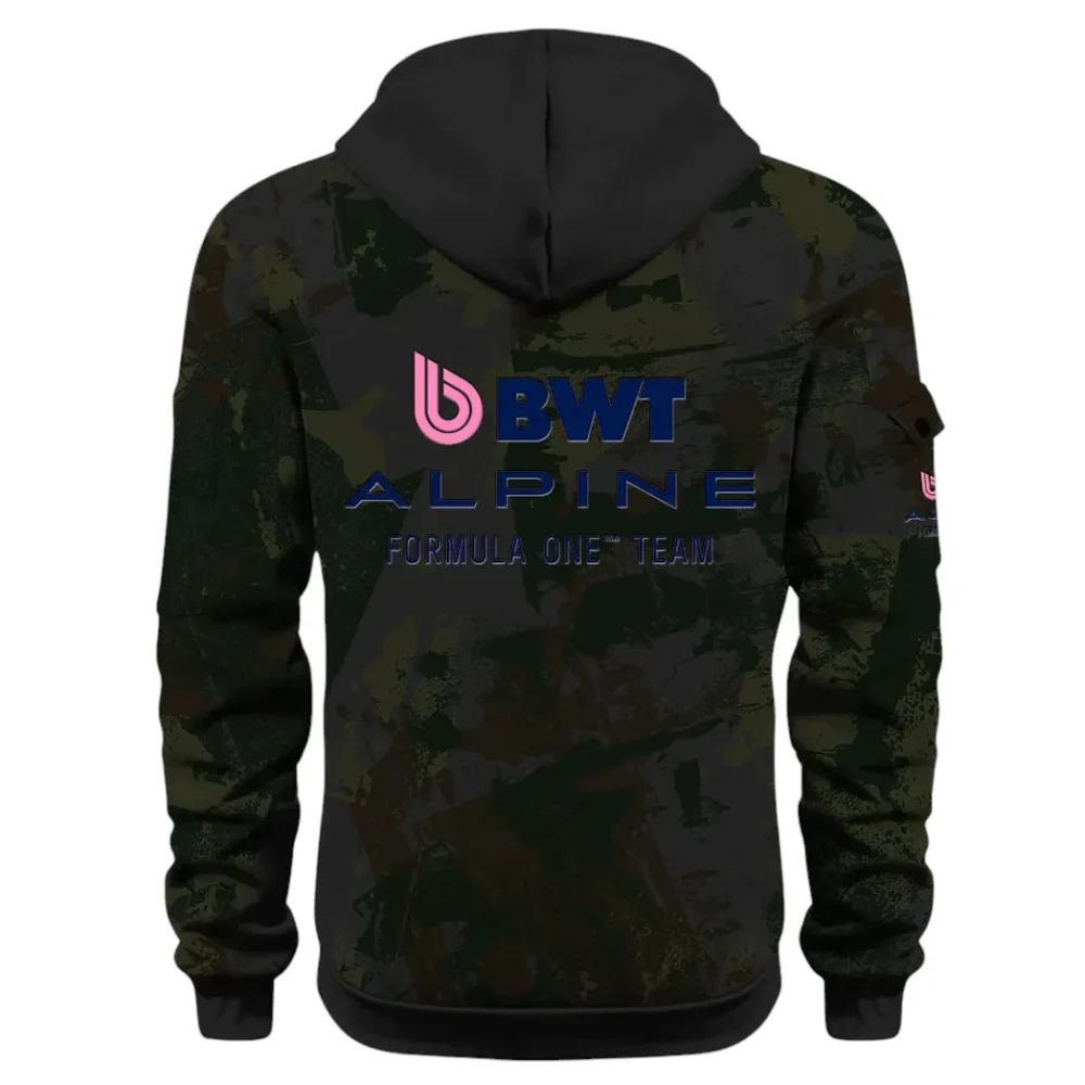 Sports Car Hoodie Half Zip 3D Print, Sporty Everyday Wear Hoodie CAR514 - Black - Image 3