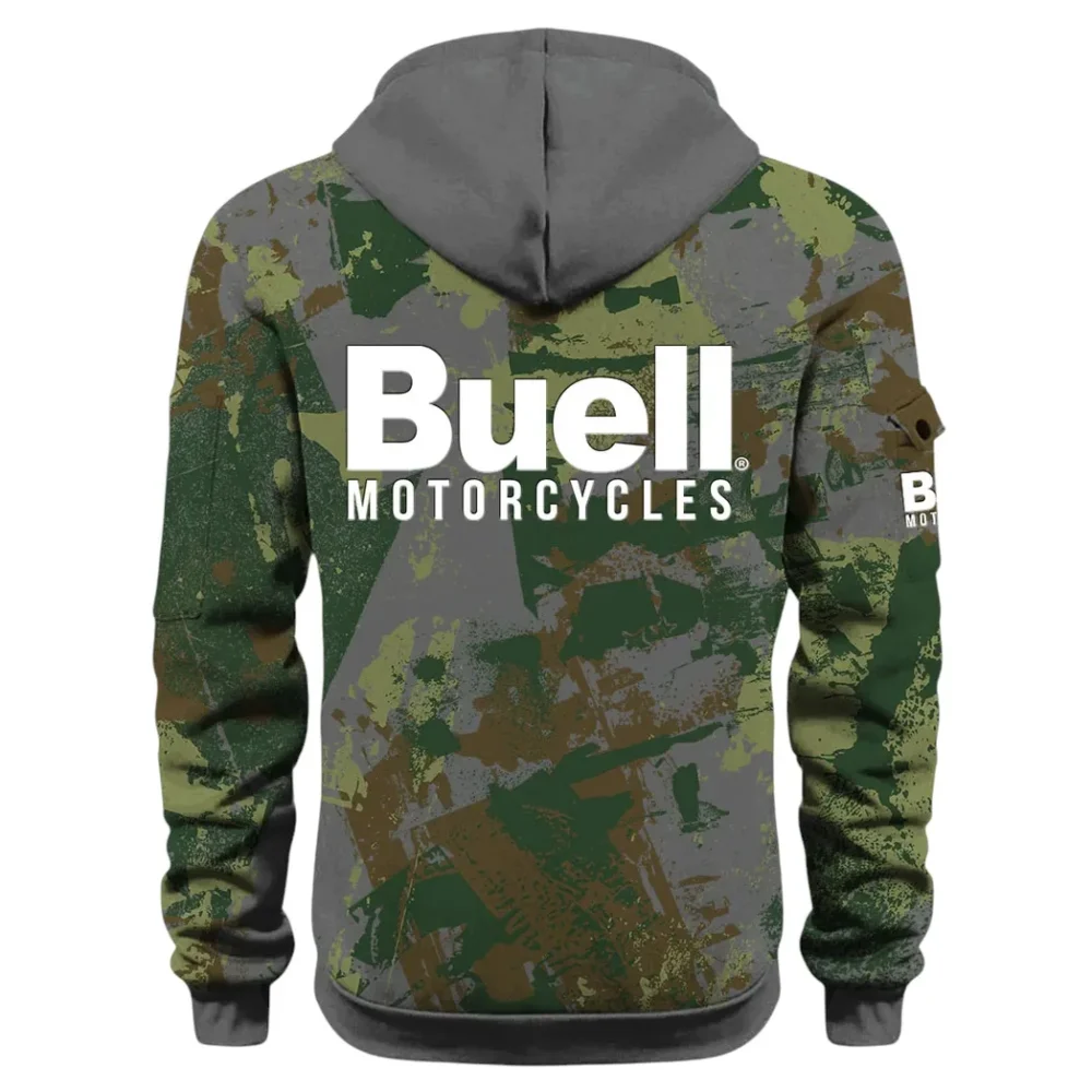 Lightweight Motorcycle Hoodie Half Zip 3D Print, Streetwear Casual Look Outfit CAR514 - Dark Gray - Image 3