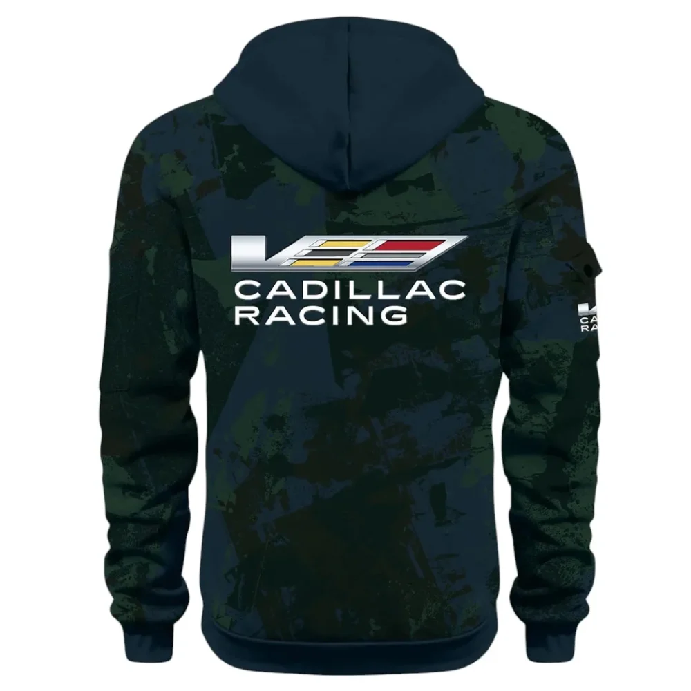 Stylish Luxury Wagon Hoodie Half Zip 3D Print, Sporty & Street-Ready Hoodie CAR514 - Navy - Image 3
