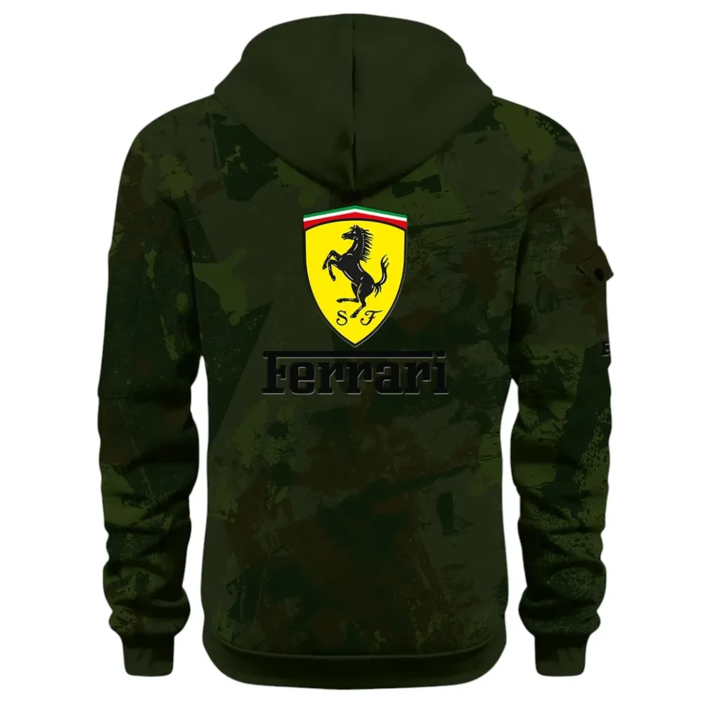 Superfast Road Car Hoodie Half Zip 3D Print, Comfortable Daily Wear CAR514 - Green - Image 3