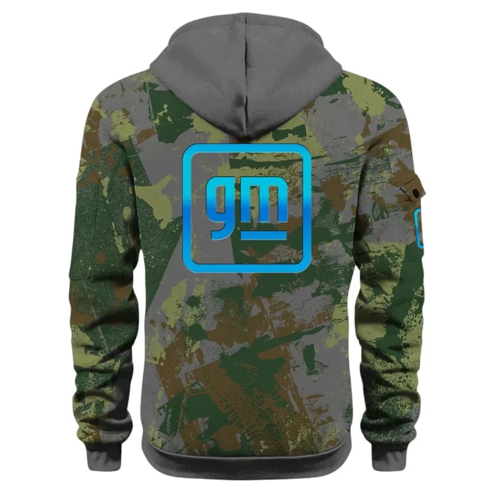 Automotive Brand Hoodie Half Zip 3D Print, Lightweight & Comfortable Streetwear Hoodie CAR514 - Dark Gray - Image 3