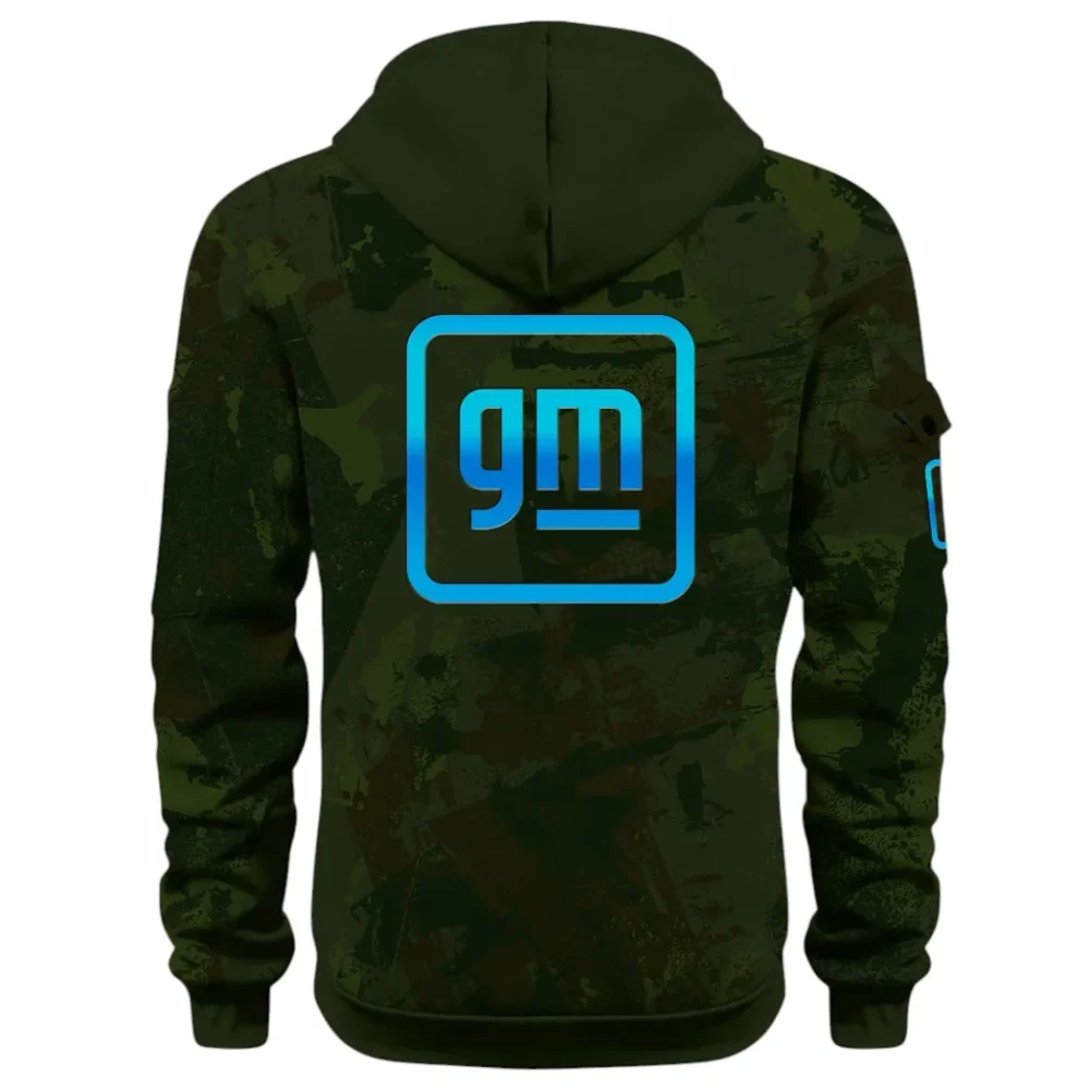 Automotive Brand Hoodie Half Zip 3D Print, Lightweight & Comfortable Streetwear Hoodie CAR514 - Green - Image 3