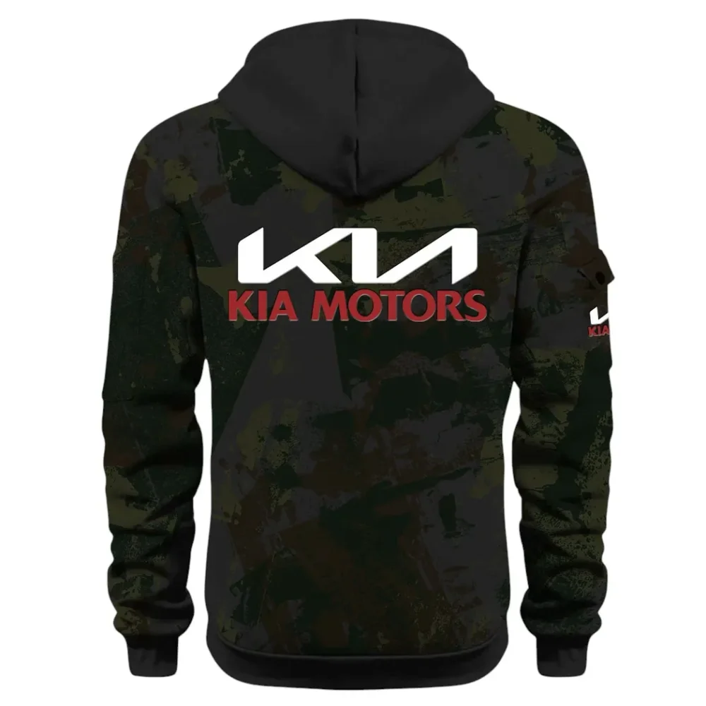 Reliable Automobile Hoodie Half Zip 3D Print, Urban Casual Comfort Hoodie CAR514 - Black - Image 3