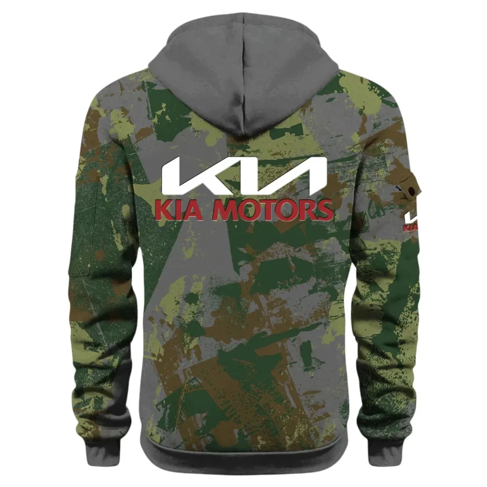 Reliable Automobile Hoodie Half Zip 3D Print, Urban Casual Comfort Hoodie CAR514 - Dark Gray - Image 3