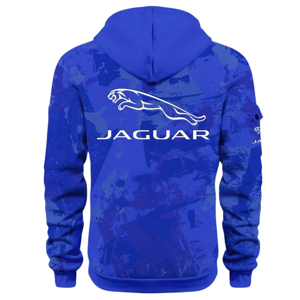 Elegant Road Car Hoodie Half Zip 3D Print, Comfortable Daily Wear CAR514 - Blue - Image 3