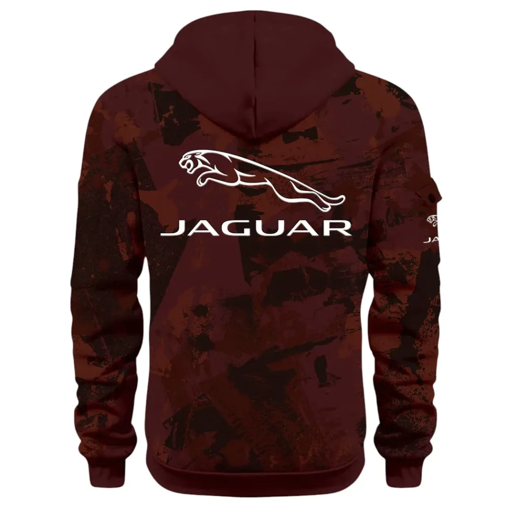 Elegant Road Car Hoodie Half Zip 3D Print, Comfortable Daily Wear CAR514 - Dark Red - Image 3
