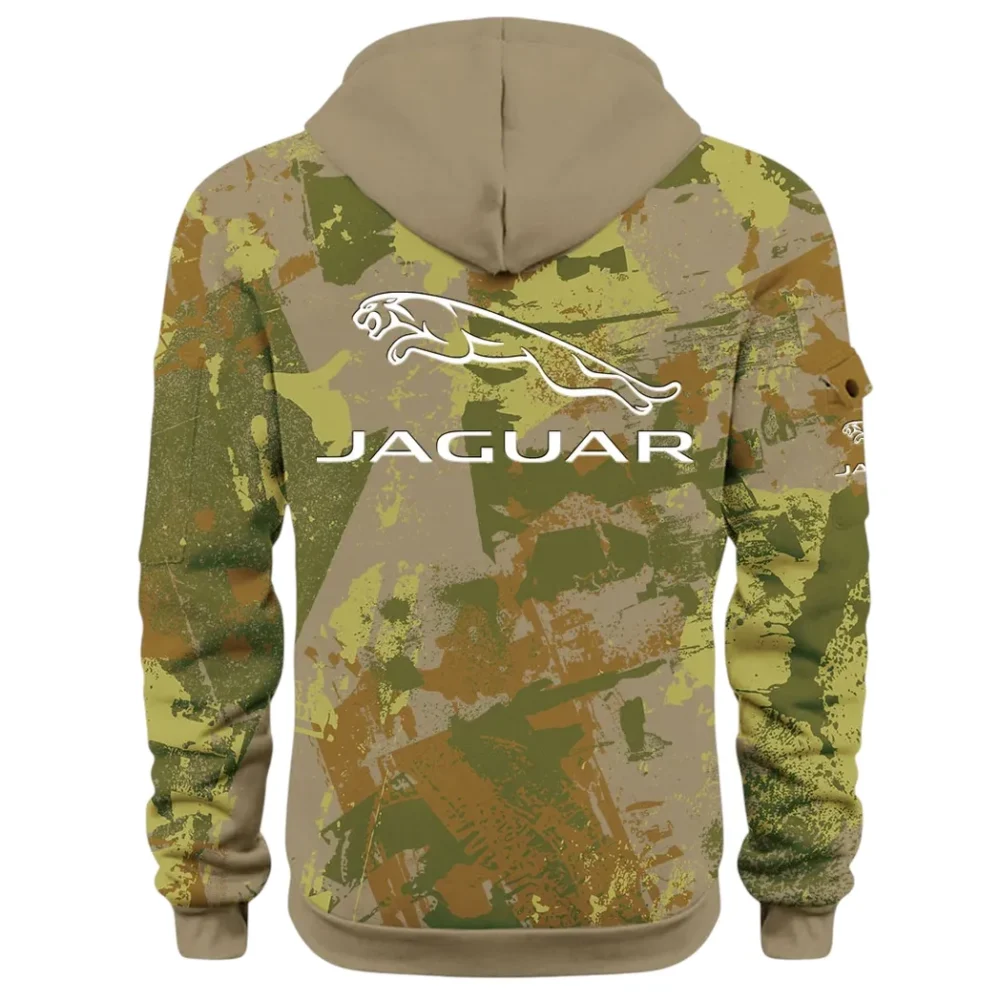 Elegant Road Car Hoodie Half Zip 3D Print, Comfortable Daily Wear CAR514 - Khaki - Image 3