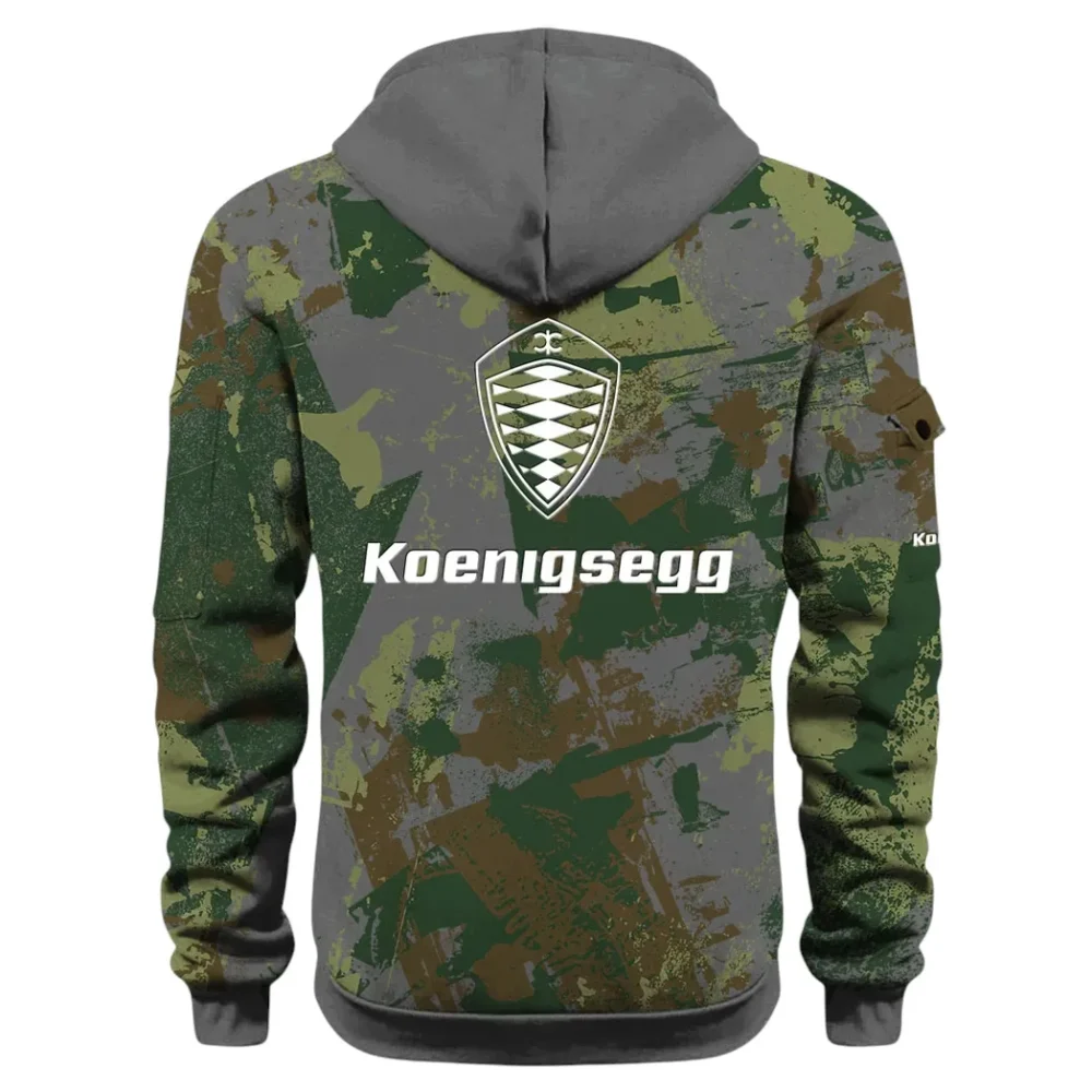 Extreme Speed Vehicle Hoodie Half Zip 3D Print, Urban Style & Relaxed Fit Hoodie CAR514 - Dark Gray - Image 3