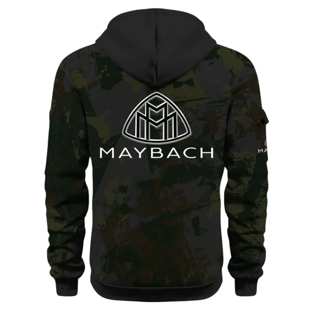 Durable Fit Hoodie Half Zip 3D Print, Adventure-Ready Streetwear CAR514 - Black - Image 3