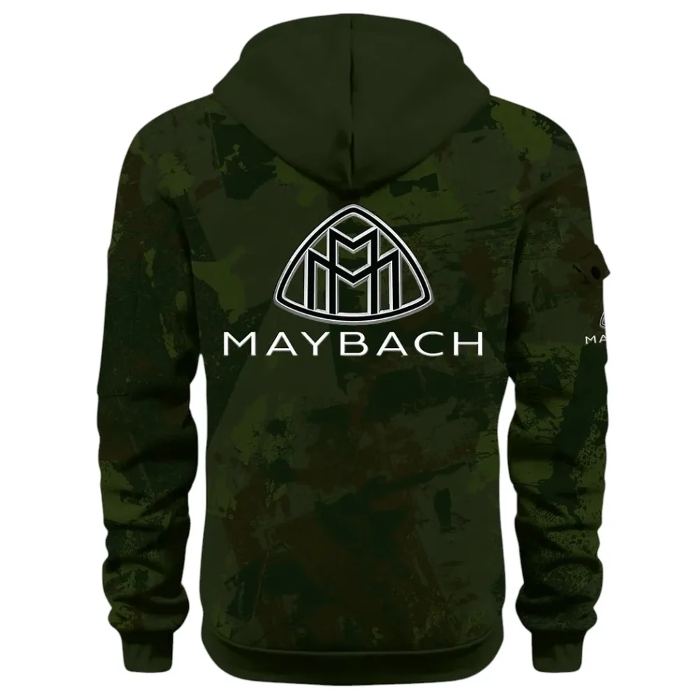 Durable Fit Hoodie Half Zip 3D Print, Adventure-Ready Streetwear CAR514 - Green - Image 3