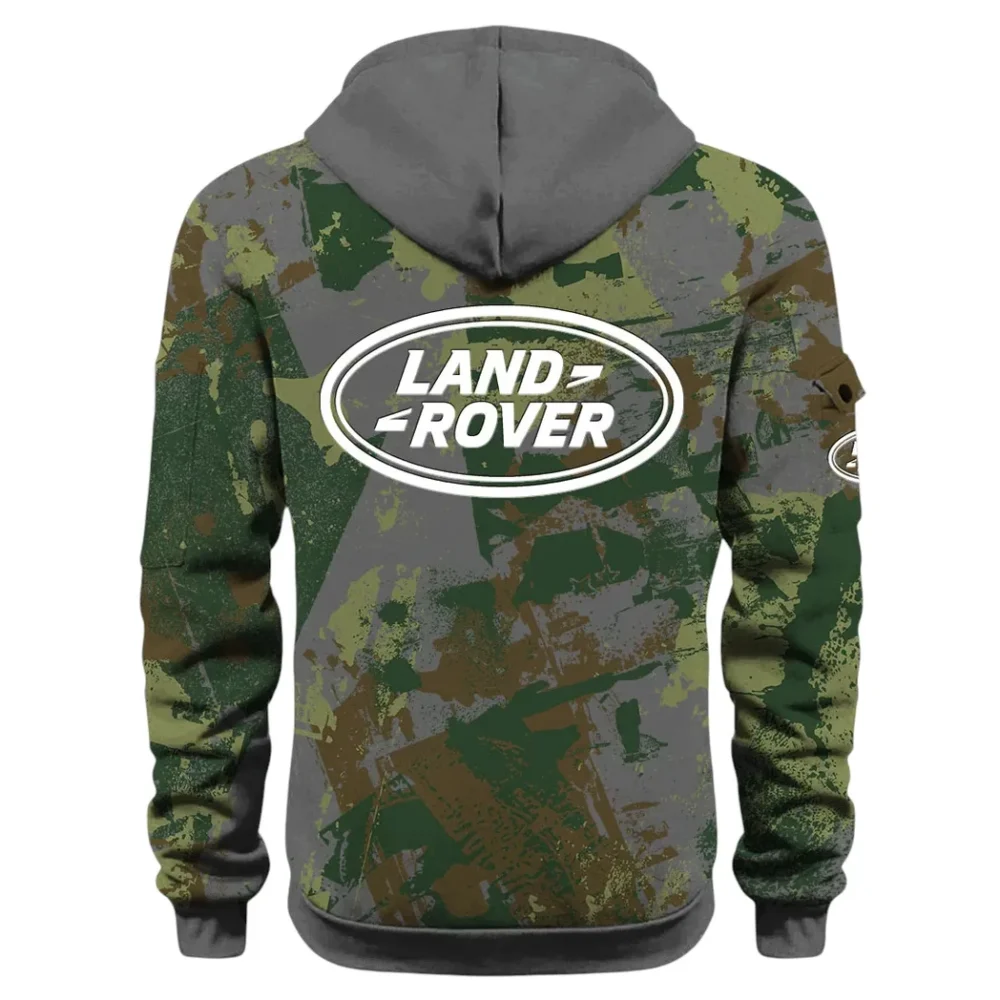 Premium Off-Road Ride Hoodie Half Zip 3D Print, Streetwear Casual Look Outfit CAR514 - Dark Gray - Image 3