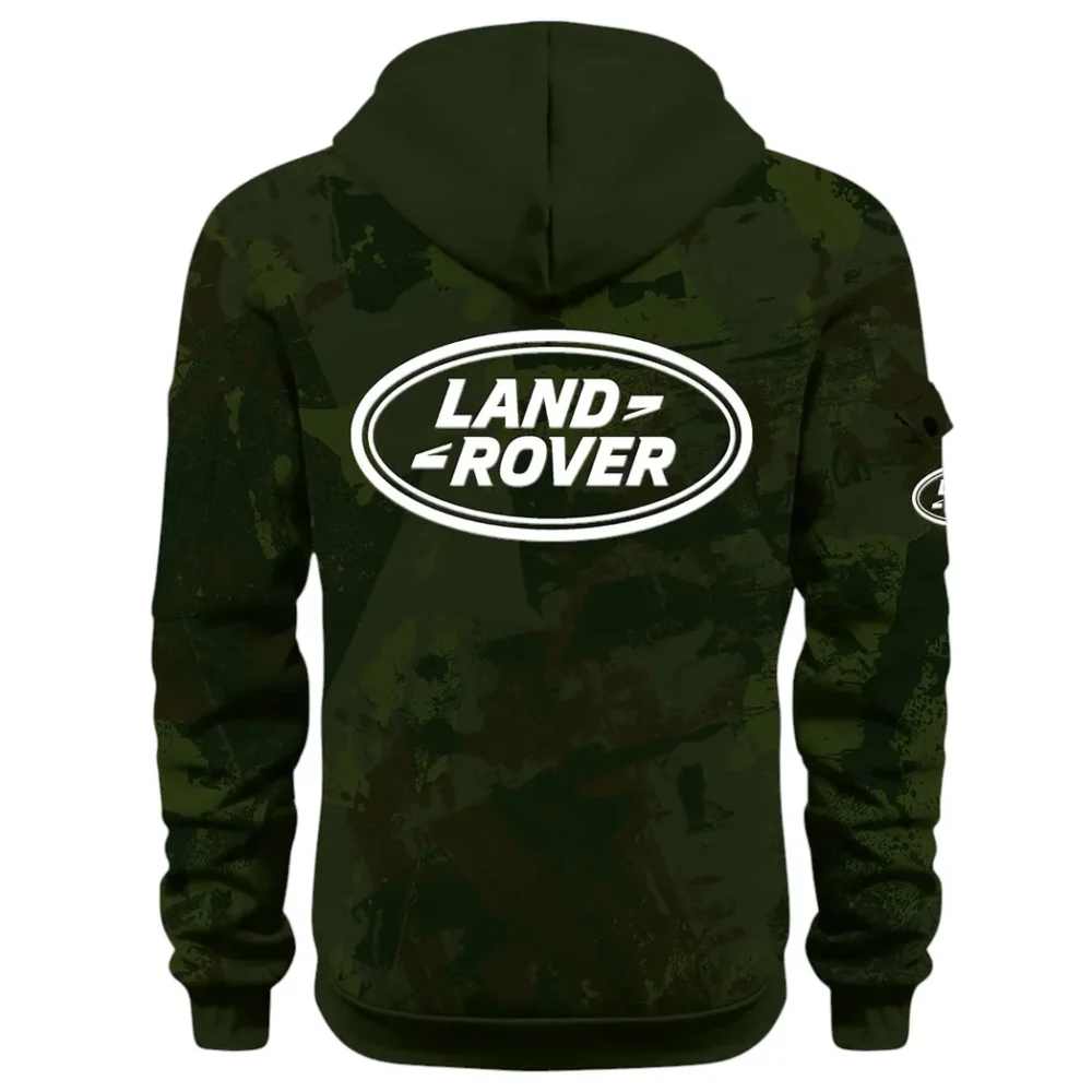 Premium Off-Road Ride Hoodie Half Zip 3D Print, Streetwear Casual Look Outfit CAR514 - Green - Image 3