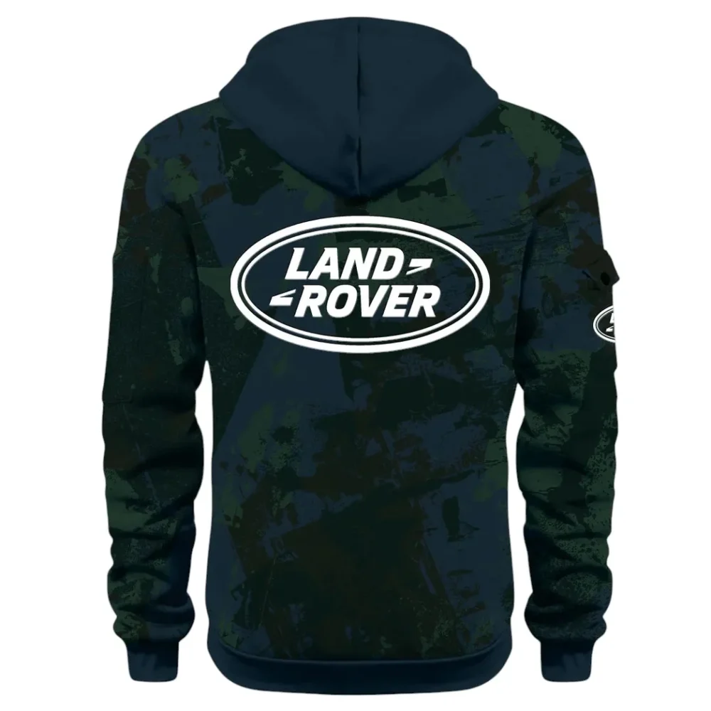 Premium Off-Road Ride Hoodie Half Zip 3D Print, Streetwear Casual Look Outfit CAR514 - Navy - Image 3