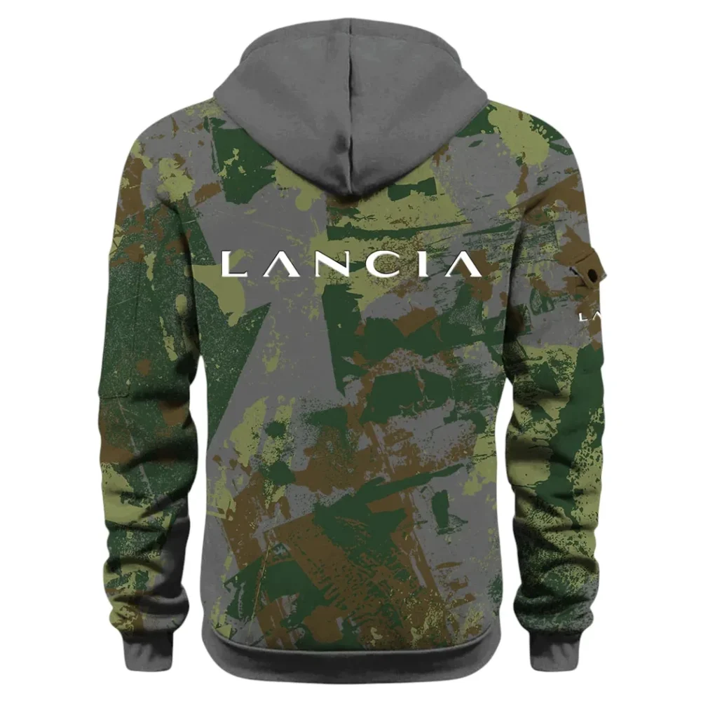 Vintage Legend Hoodie Half Zip 3D Print, Street-Ready Casual Hoodie CAR514 - Dark Gray - Image 3