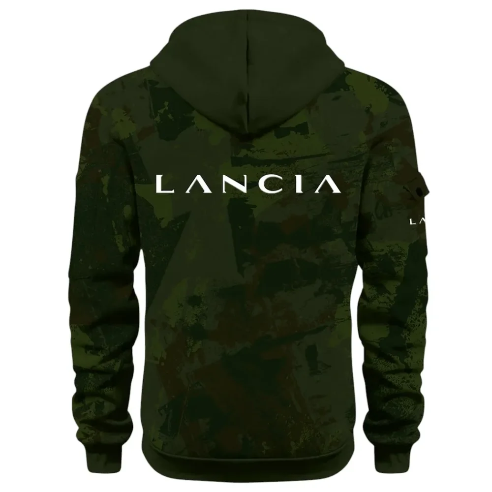 Vintage Legend Hoodie Half Zip 3D Print, Street-Ready Casual Hoodie CAR514 - Green - Image 3