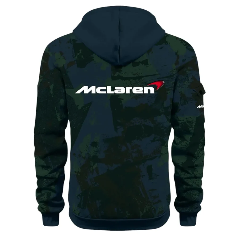 Racing Icon Hoodie Half Zip 3D Print, Rugged Casual Hoodie CAR514 - Navy - Image 3