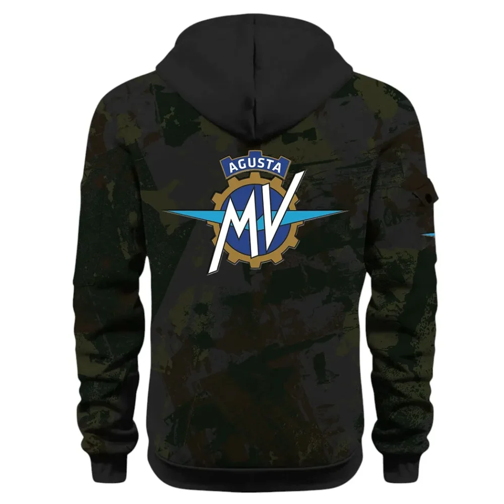 Exotic Motorcycle Hoodie Half Zip 3D Print, Sporty Everyday Wear Hoodie CAR514 - Black - Image 3
