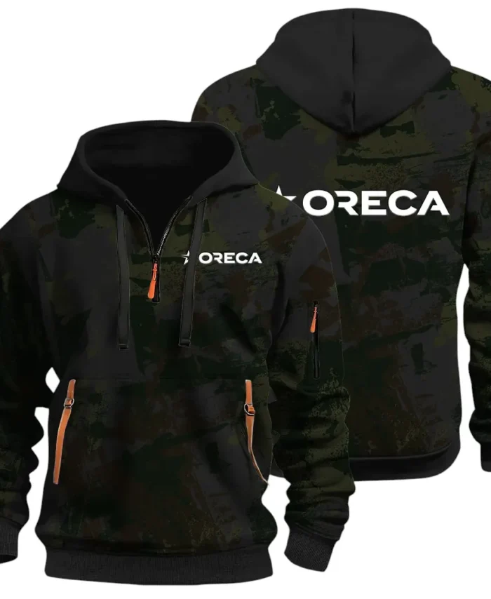 Racing Vibe Hoodie Half Zip 3D Print, Casual Fit for Everyday Wear Hoodie CAR514 - Black
