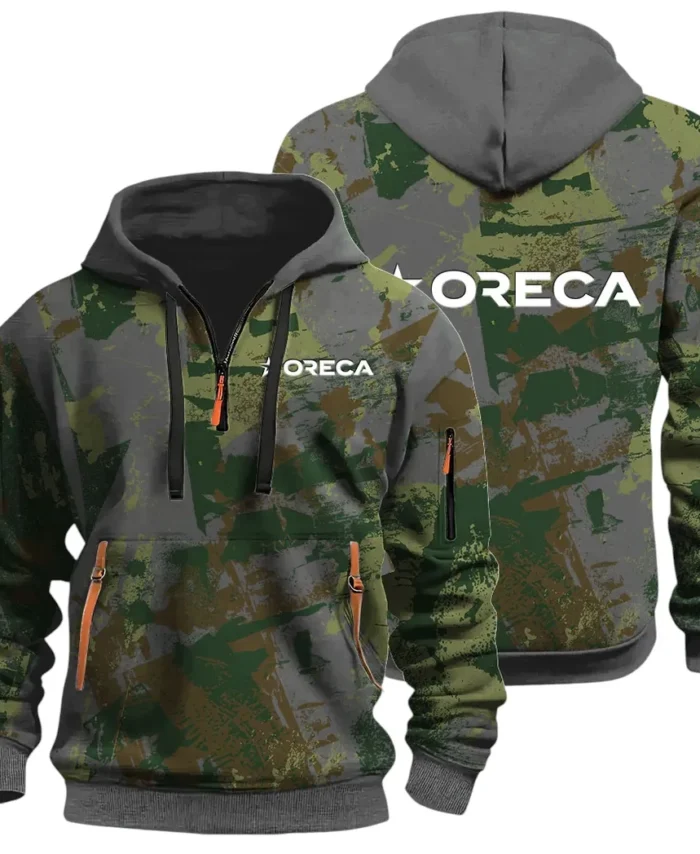 Racing Vibe Hoodie Half Zip 3D Print, Casual Fit for Everyday Wear Hoodie CAR514 - Dark Gray
