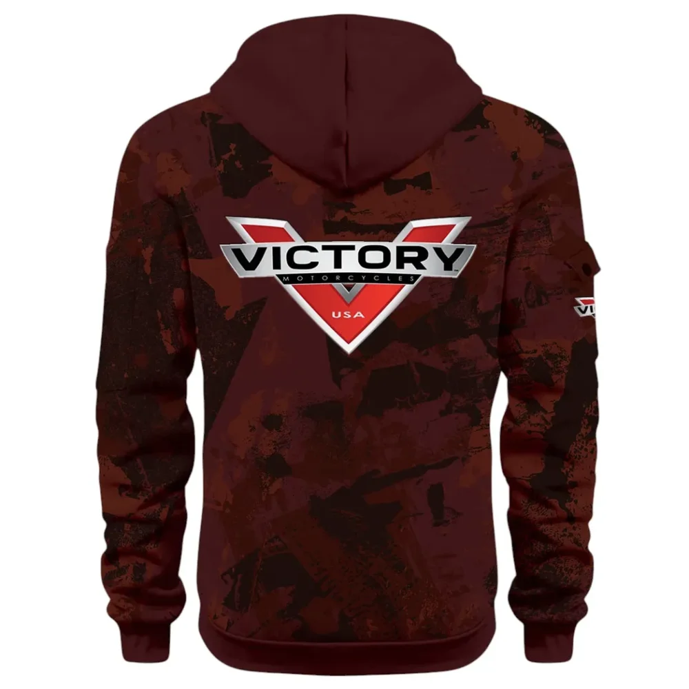 Road Bike Hoodie Half Zip 3D Print, Adventure-Ready Comfortable Hoodie CAR514 - Dark Red - Image 3