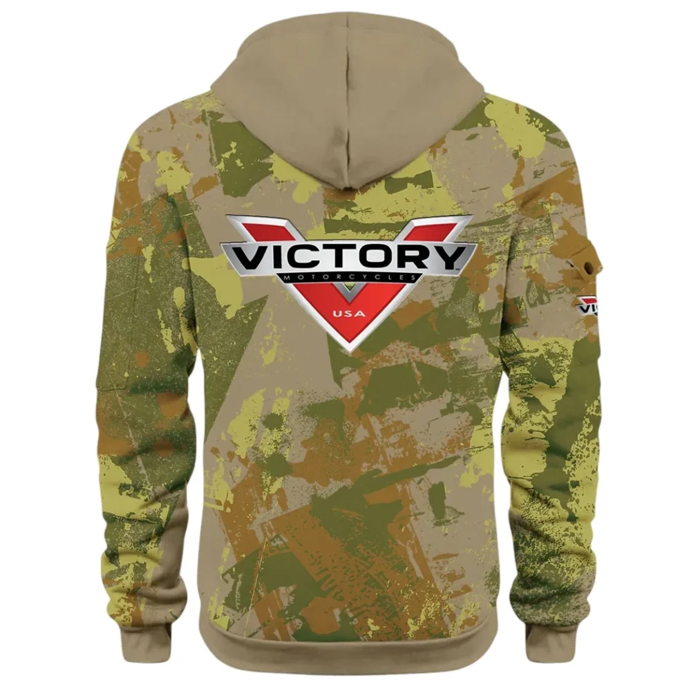 Road Bike Hoodie Half Zip 3D Print, Adventure-Ready Comfortable Hoodie CAR514 - Khaki - Image 3