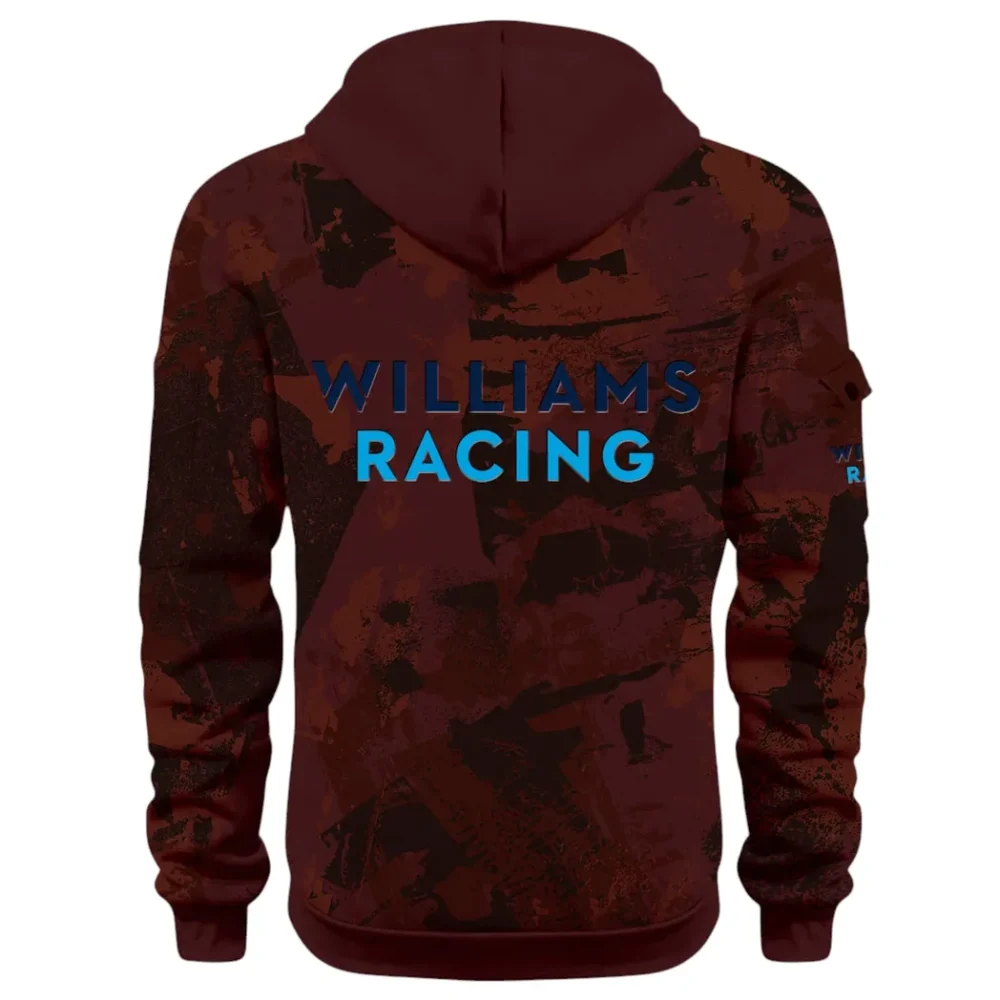 Racing Vibe Hoodie Half Zip 3D Print, Adventure-Ready Comfortable Hoodie CAR514 - Dark Red - Image 3