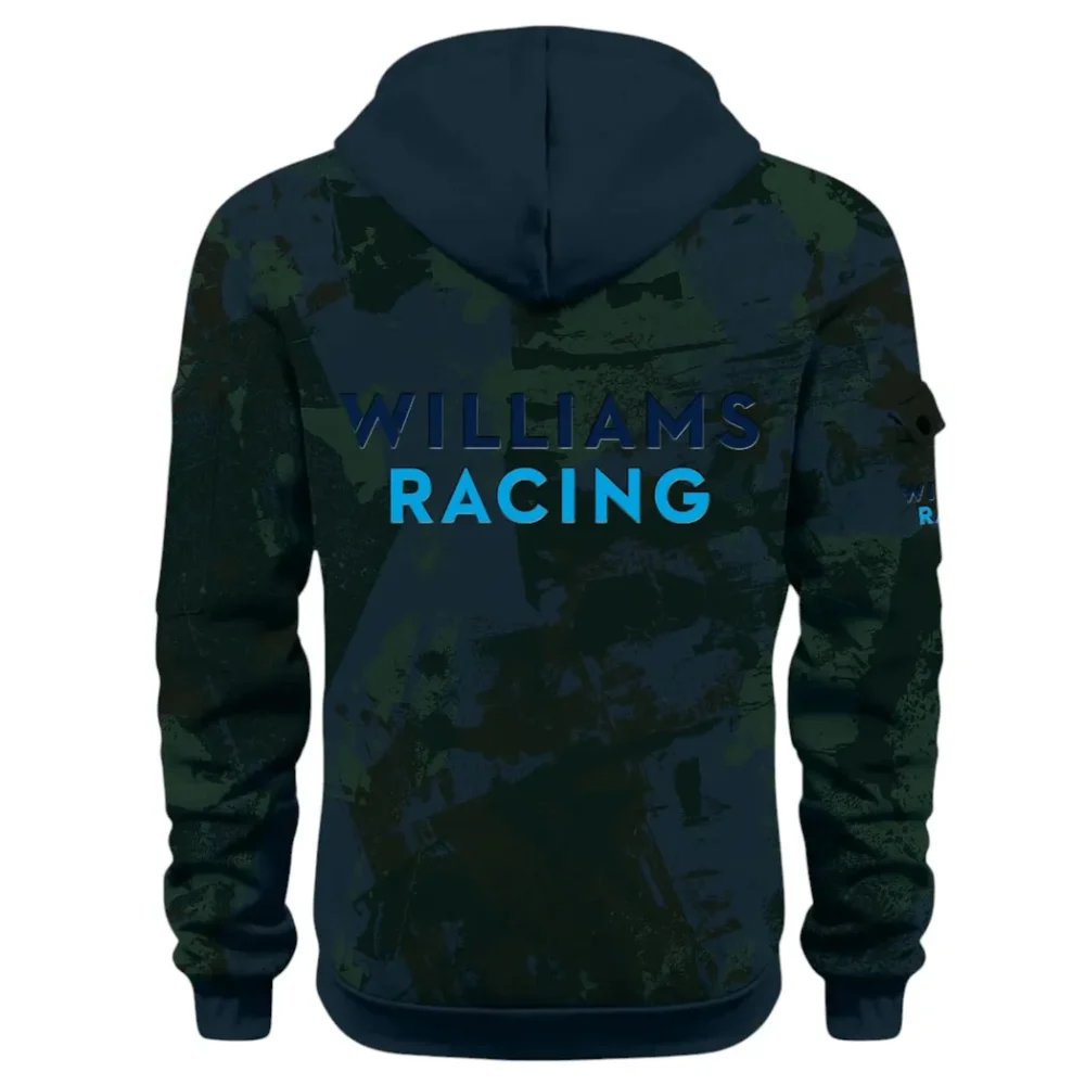 Racing Vibe Hoodie Half Zip 3D Print, Adventure-Ready Comfortable Hoodie CAR514 - Navy - Image 3