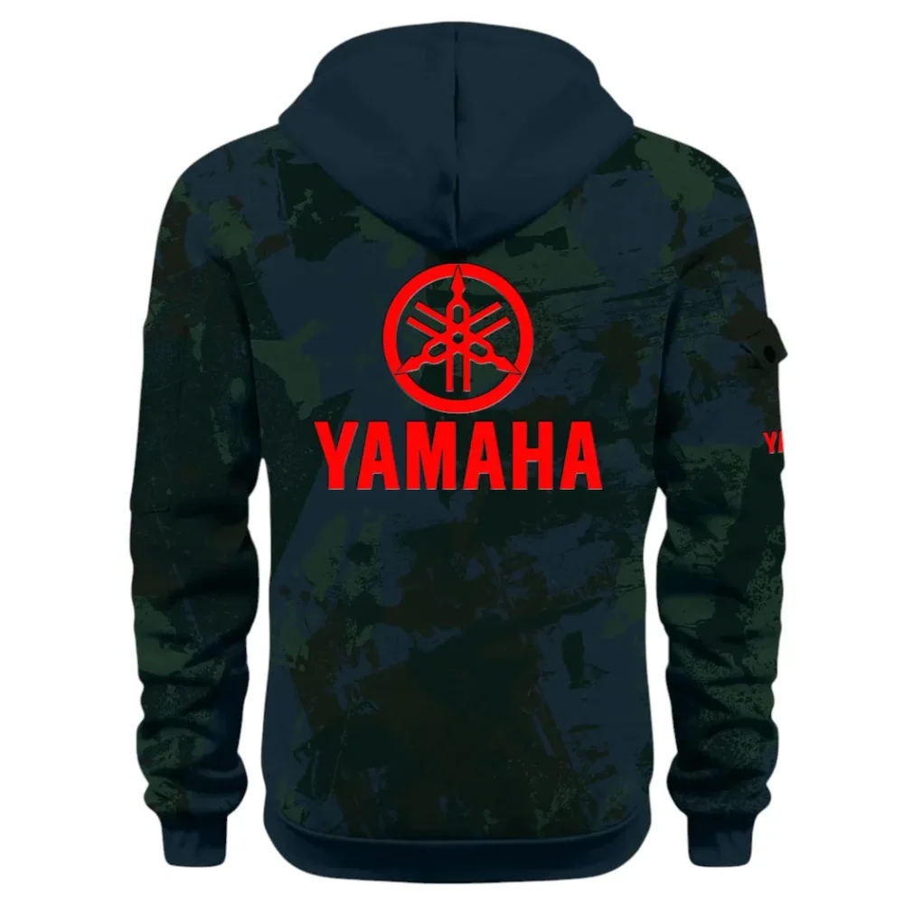 Racing Vibe Hoodie Half Zip 3D Print, Comfortable Daily Hoodie CAR514 - Navy - Image 3