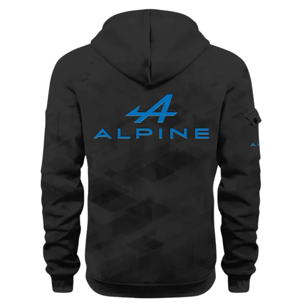 Sports Car Hoodie Half Zip 3D Print, Adventure-Ready Comfortable Hoodie CAR514 - Black - Image 3