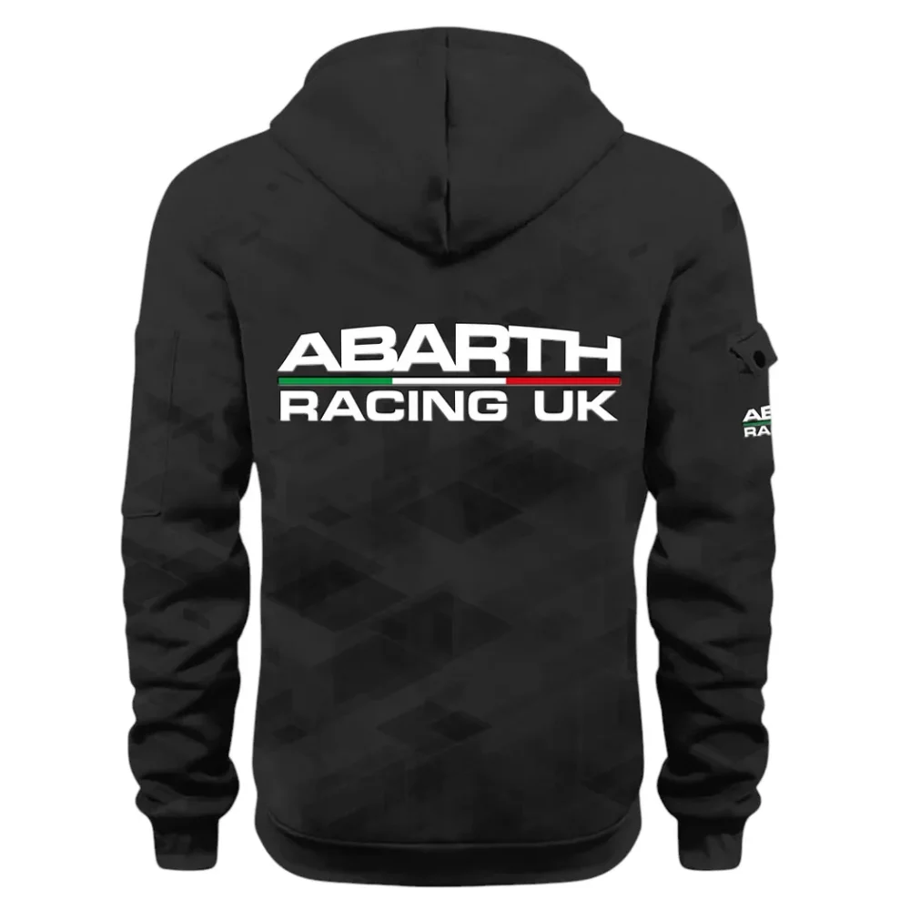 Compact Sports Car Hoodie Half Zip 3D Print, Lightweight & Casual Comfort Hoodie CAR514 - Black - Image 3