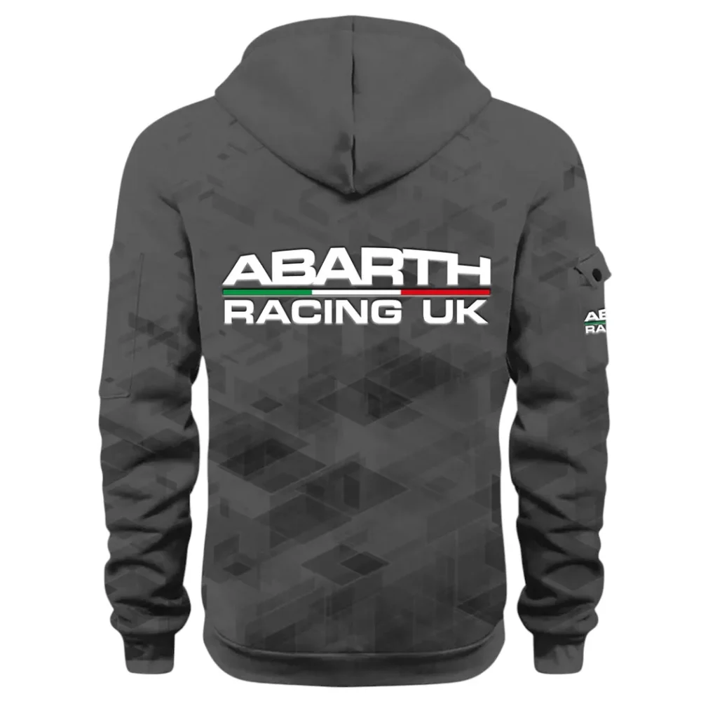 Compact Sports Car Hoodie Half Zip 3D Print, Lightweight & Casual Comfort Hoodie CAR514 - Dark Gray - Image 3
