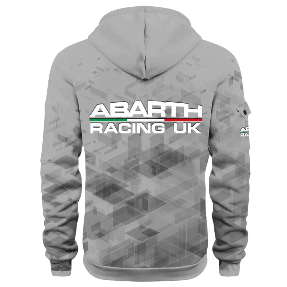 Compact Sports Car Hoodie Half Zip 3D Print, Lightweight & Casual Comfort Hoodie CAR514 - Gray - Image 3