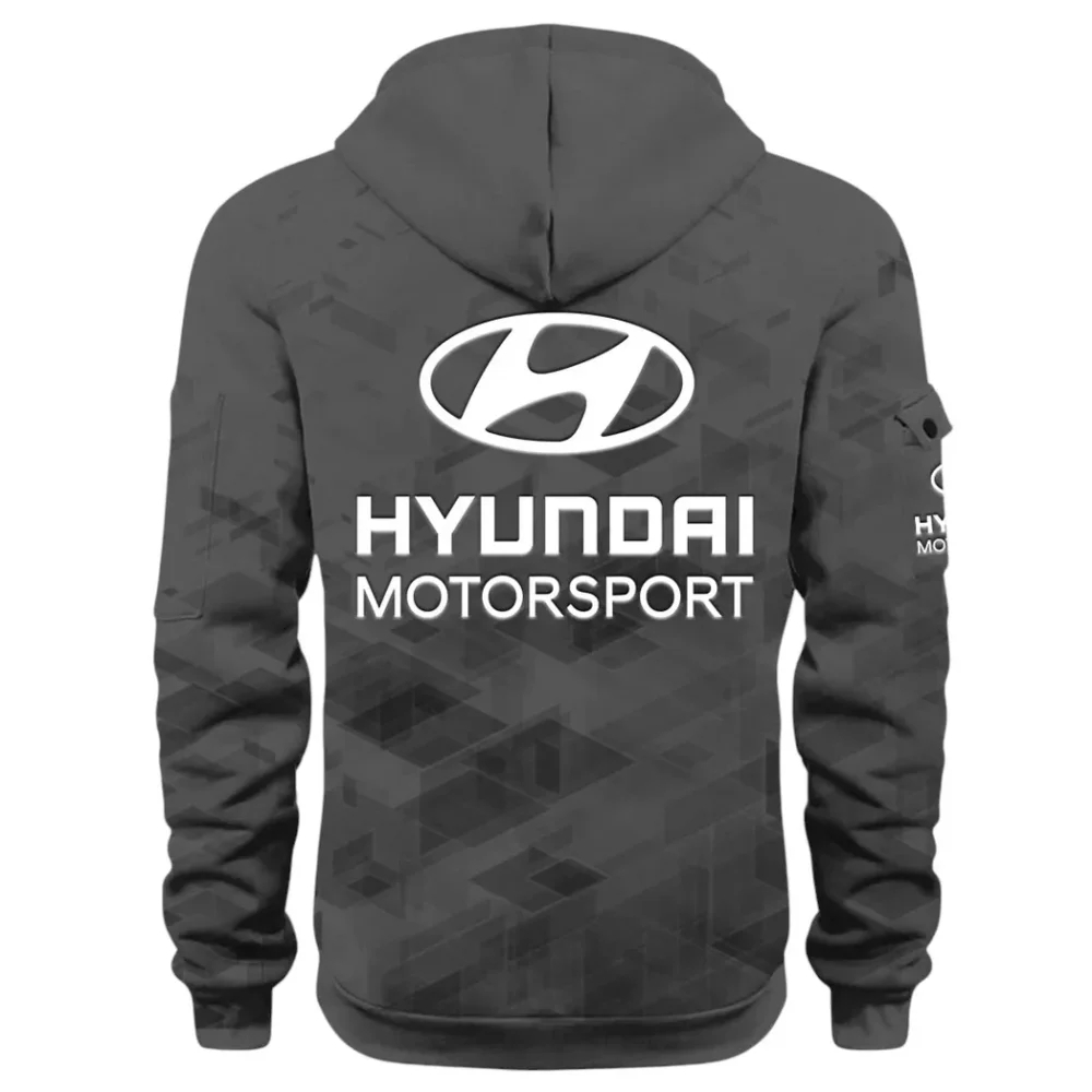 Racing Vibe Hoodie Half Zip 3D Print, Adventure-Ready Streetwear CAR514 - Dark Gray - Image 3