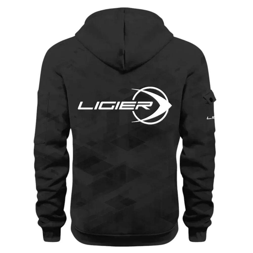 Racing Vibe Hoodie Half Zip 3D Print, Casual Fit for Everyday Wear Hoodie CAR514 - Black - Image 3