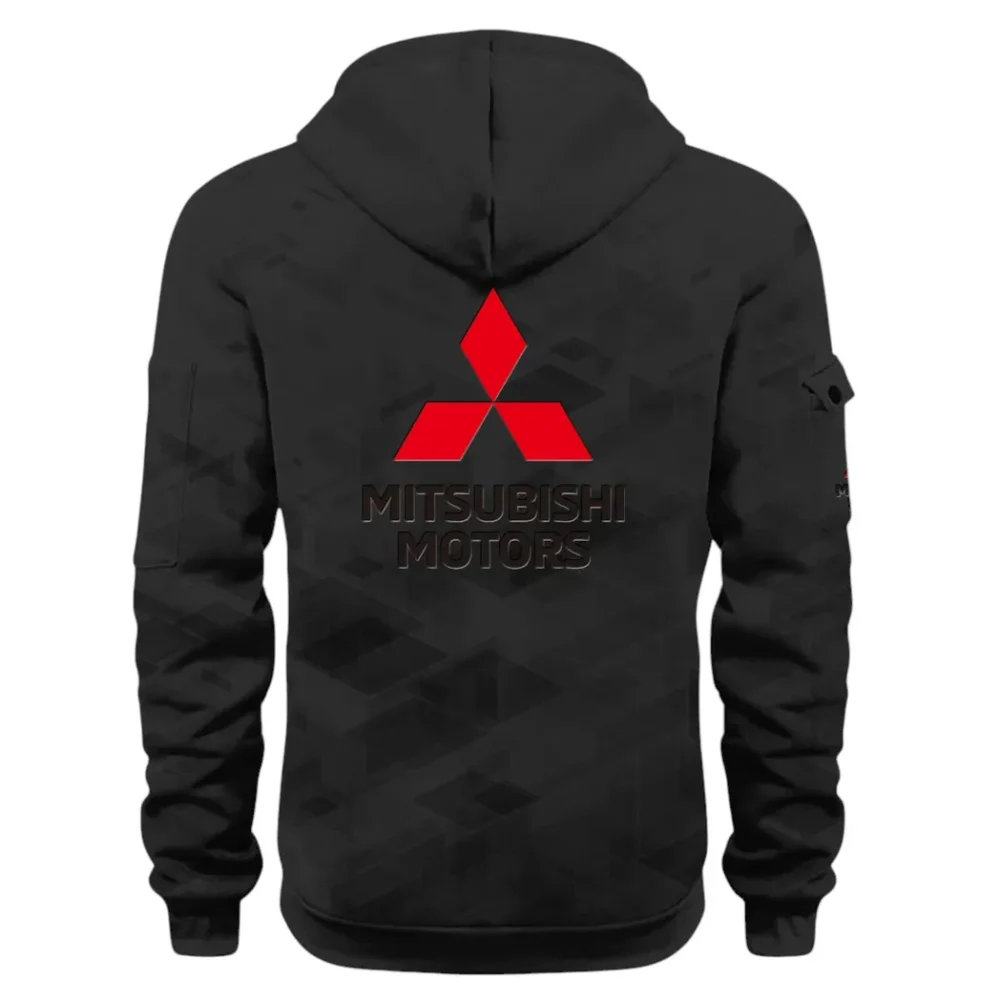 Off-Road SUV Hoodie Half Zip 3D Print, Classic Comfortable Hoodie Style CAR514 - Black - Image 3