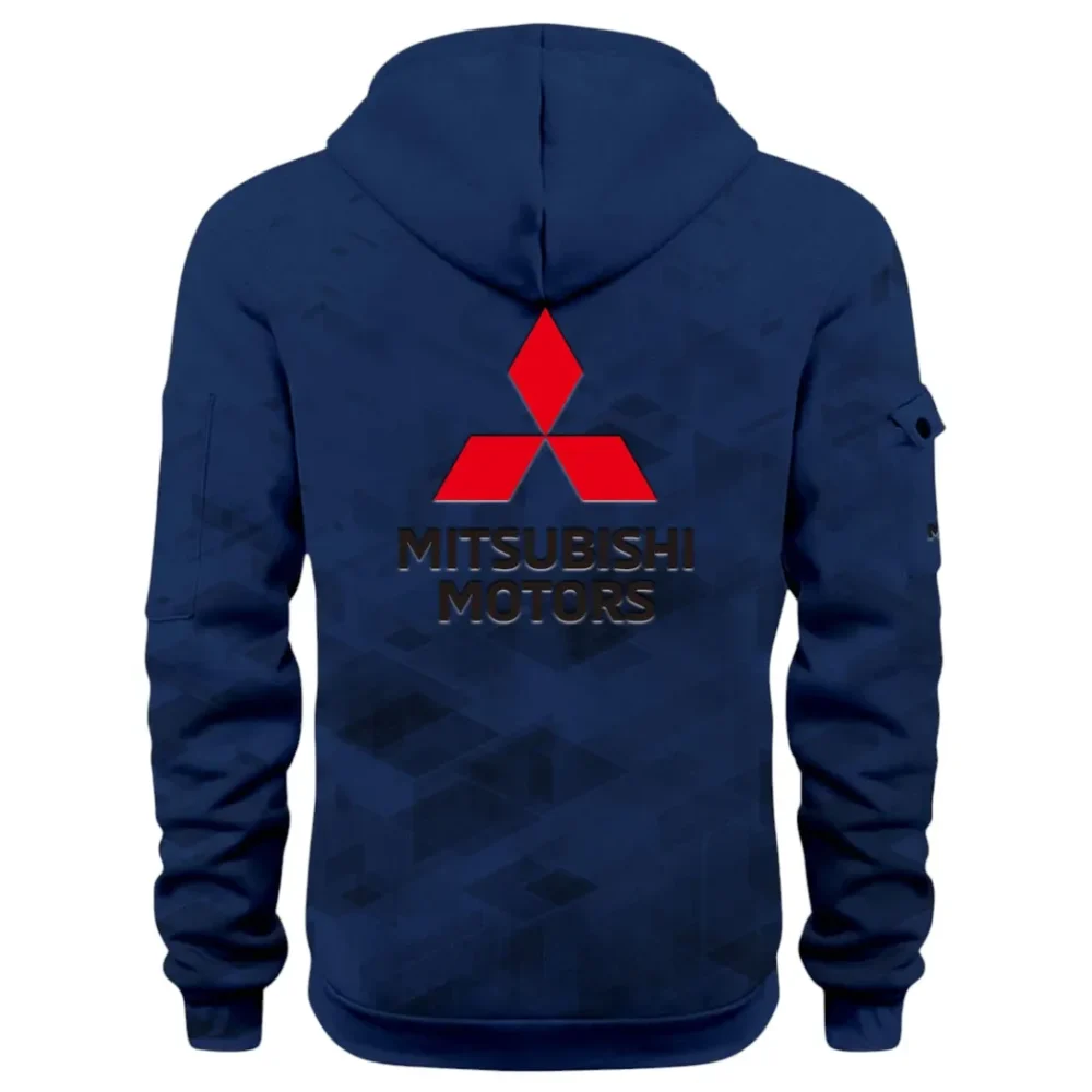 Off-Road SUV Hoodie Half Zip 3D Print, Classic Comfortable Hoodie Style CAR514 - Navy - Image 3
